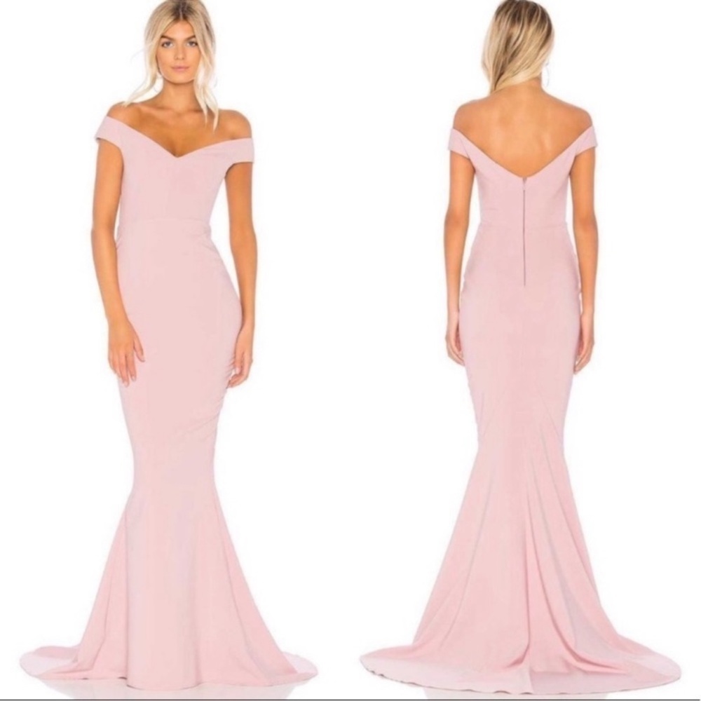 Nookie x REVOLVE allure gown in dusty pink